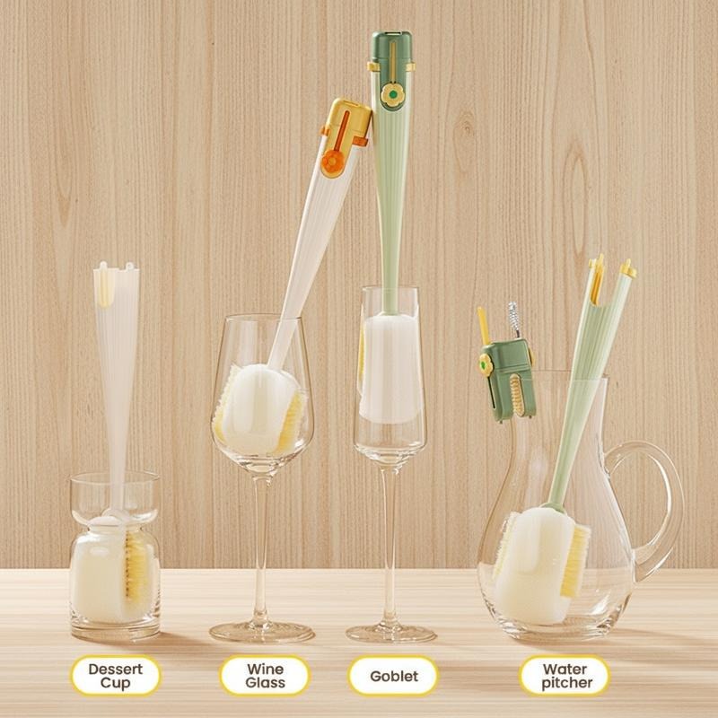 Final 3 hours 60% off: 🔥Multifunctional 5-in-1 Bottle Brush