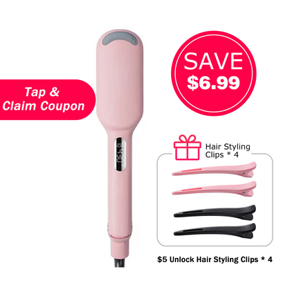 🧡Final 6 Hours: 60% OFF COMPACT Hair Waver Crimper