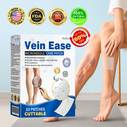 🔥Time-Limited Offer -Ourlyard® Vein Ease Microneedle Care Patch - Cuttable (For Spider Veins, Varicose Veins, Swelling & Leg Fatigue)