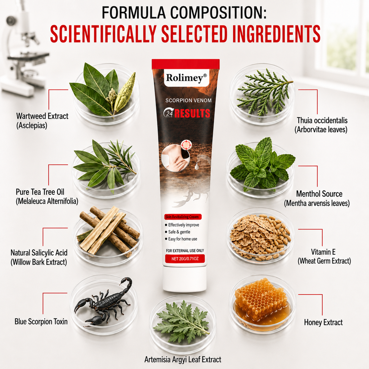 𝐎𝐟𝐟𝐢𝐜𝐢𝐚𝐥 𝐁𝐫𝐚𝐧𝐝 𝐒𝐭𝐨𝐫𝐞 |👨‍⚕️🔥 Scorpion Skin Care Cream | Advanced Skin Smoothing Treatment for Spots & Uneven Skin Appearance