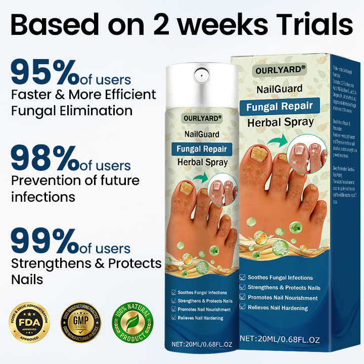 🎁Ourlyard® NailGuard Fungal Repair Herbal Spray