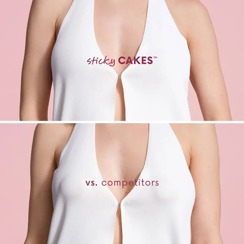 Sticky Silicone Nipple Covers – No-Glue Adhesive, Seamless, Skin-Safe & Reusable