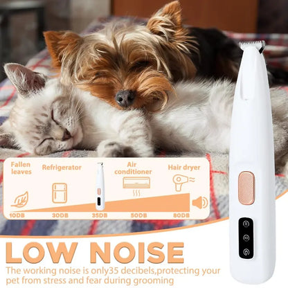 Final 3 hours 70% off: Pet paw trimmer With Led Light
