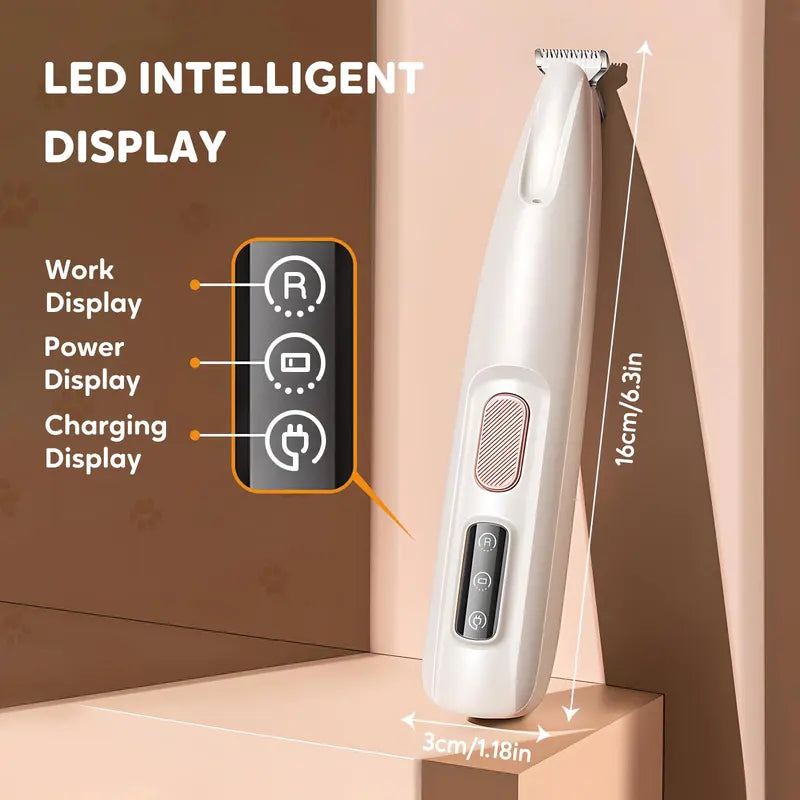 Final 3 hours 70% off: Pet paw trimmer With Led Light